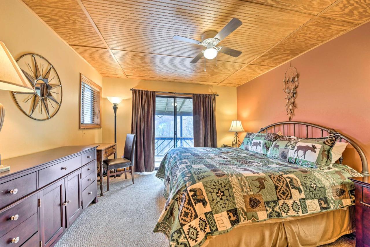 Best Location - Maggie Valley Cabin With Hot Tub! ภายนอก รูปภาพ