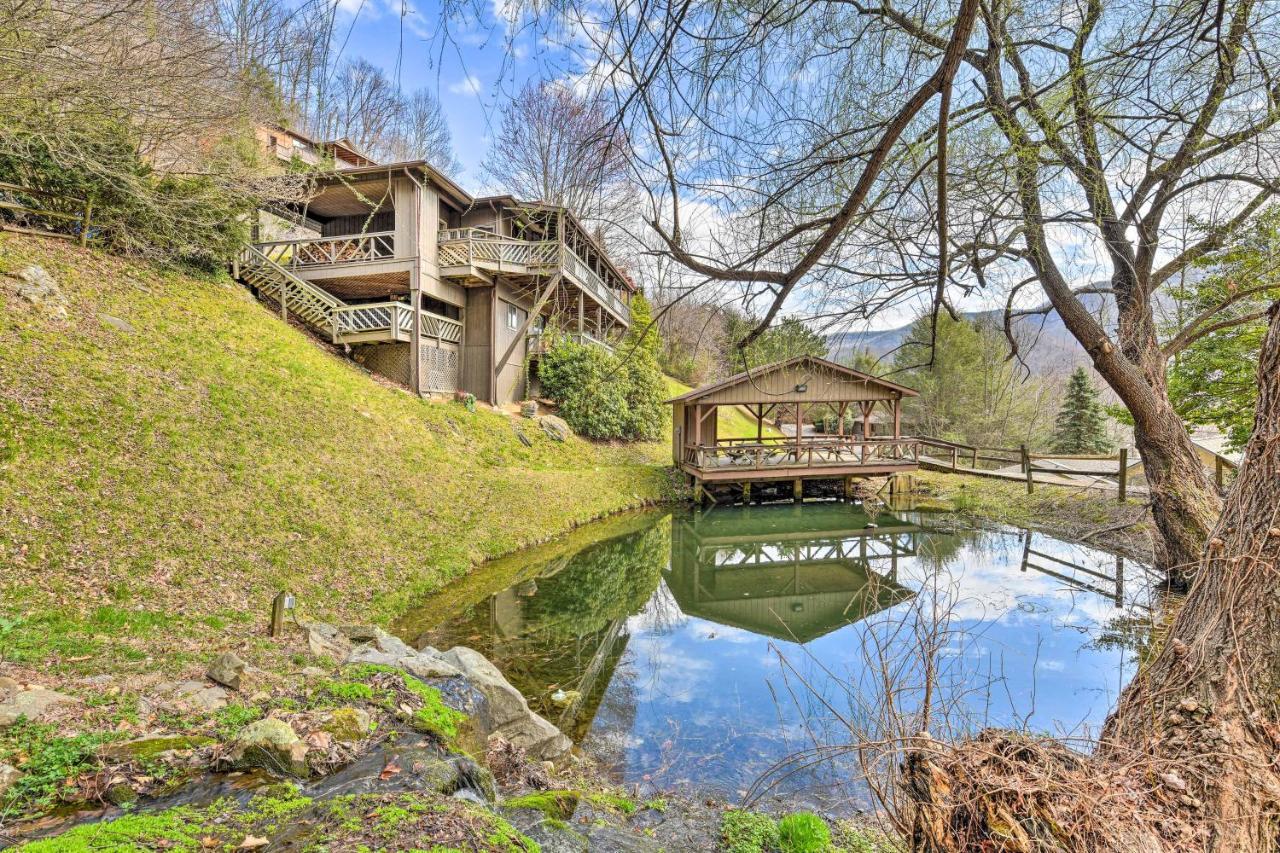 Best Location - Maggie Valley Cabin With Hot Tub! ภายนอก รูปภาพ